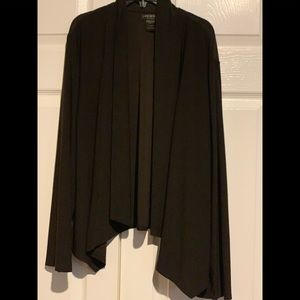 Brown waistline butterfly sleeves shrug  like jkt